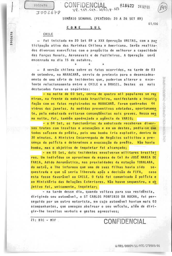 O rojão da discórdia - Infográficos - Estadão
