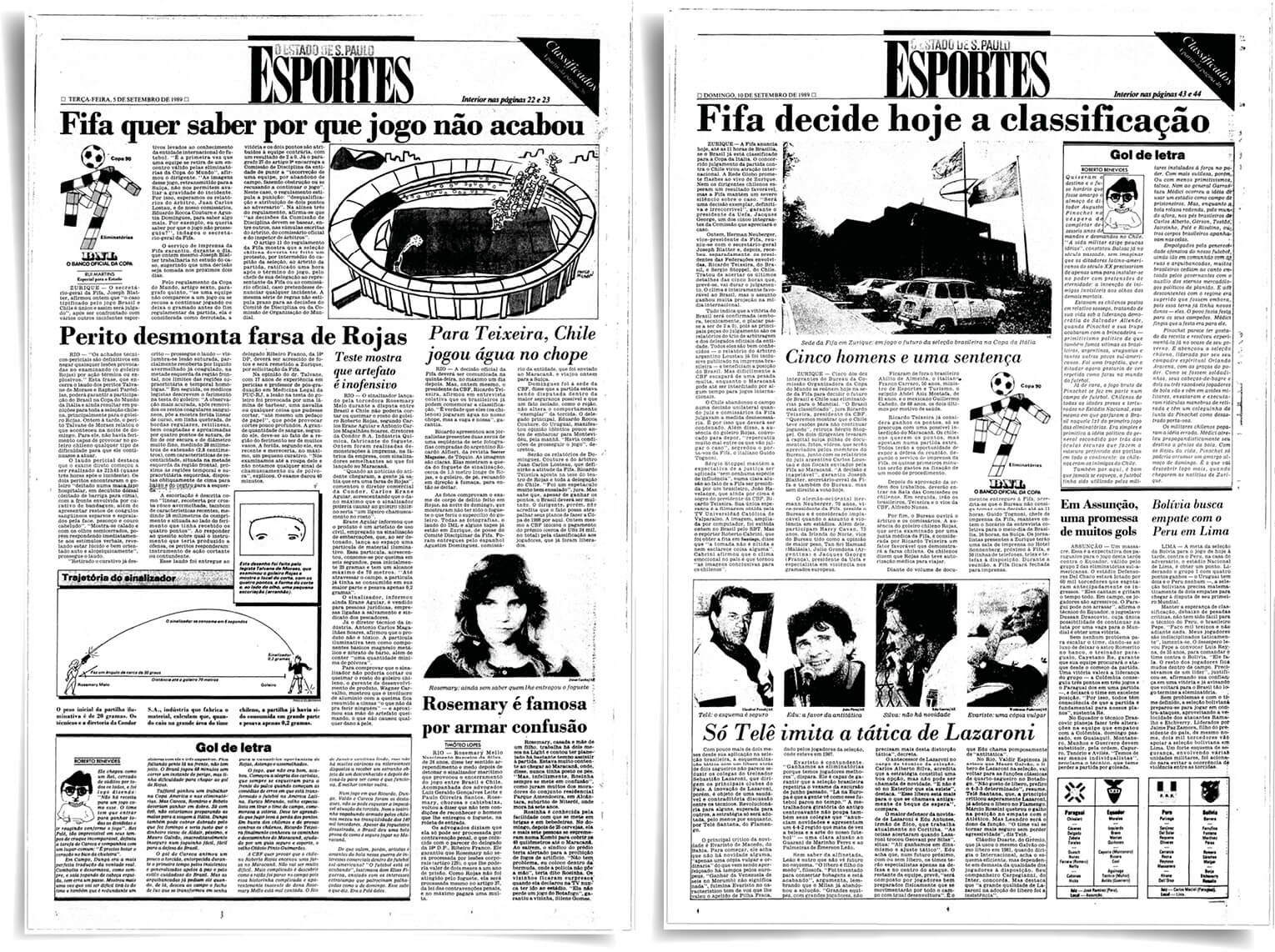 O rojão da discórdia - Infográficos - Estadão