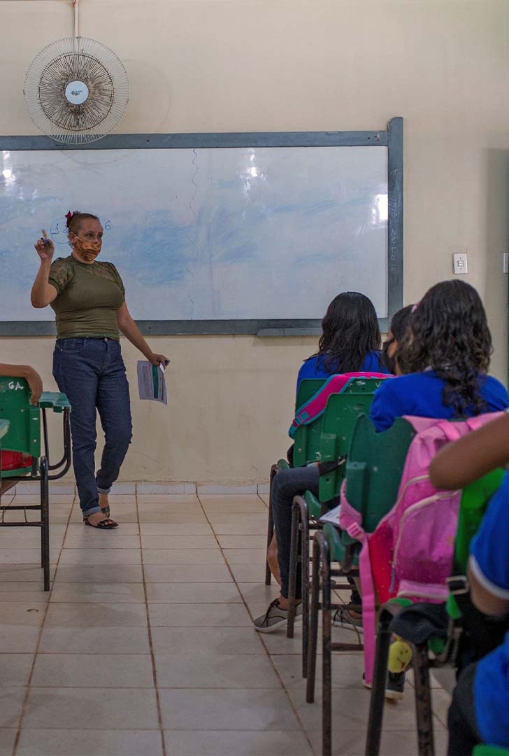 Assim como no resto do Brasil, crianças da região não se alfabetizaram porque ficaram longe da escola