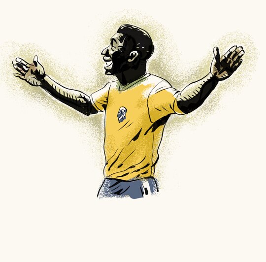 Rei do futebol: Pelé fez seu último jogo aos 50 anos, na Itália