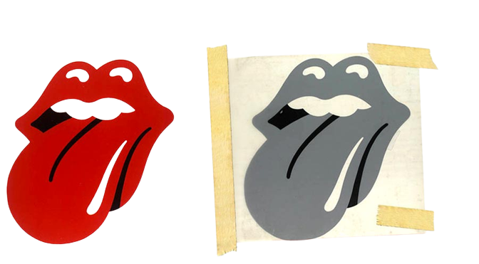 O símbolo começou a ser criado em 1970, quando a banda entrou em contato com a Royal College of Art em Londres. A primeira versão do logo não agradou o grupo e a segunda, criada por <b>John Pasche</b> após ter sido contratado pelo assistente pessoal da banda, Jó Bergman, remontava à estética dos anos 1930 e 1940.”>1970</li><li>O logo final  foi inspirado na divindade hindu<strong> Kali</strong> a pedido de Mick Jagger e não é uma representação dos lábios e da língua do vocalista, como muitos pensam. Segundo <strong>Pasche</strong>, o logotipo acabou se tornando também um símbolo de protesto.</li><li>A primeira aparição pública do logotipo foi marcada pelo lançamento do álbum <em><strong>Sticky Fingers</strong></em>, em abril de 1971.<img src=